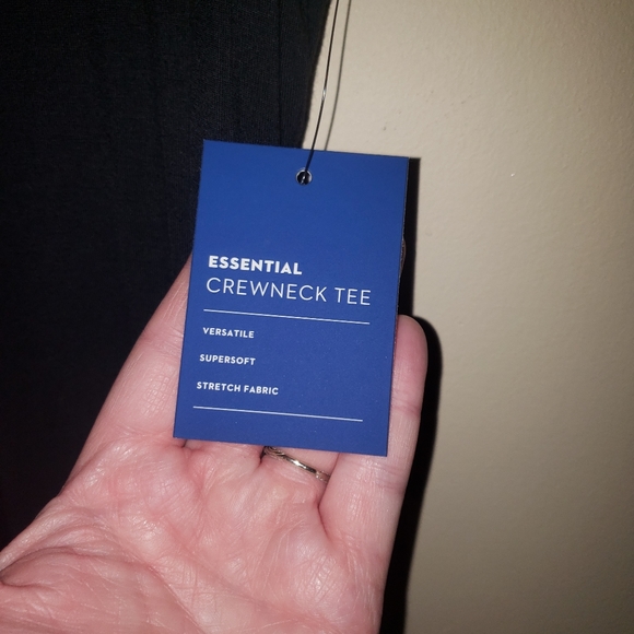 Apt 9 crew neck black t-shirt - Picture 4 of 11